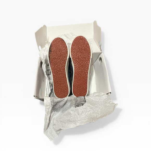 Superga Lizzy VD Ligt Platform Sneakers Womens US 7.5 Denim Patchwork NIB - Picture 4 of 10